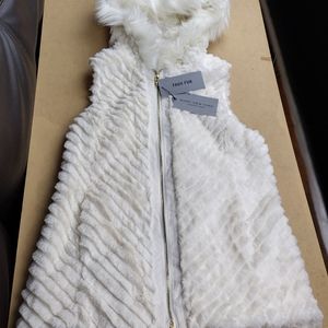 NWT Marc New York Faux Fur Vest